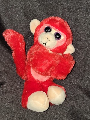 red monkey slap bracelet