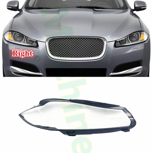 For Jaguar XF 20122015 Passenger/Right Side Headlight Lens Cover