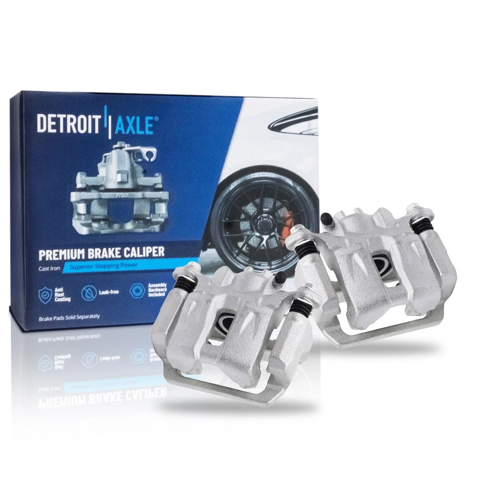 Pinzas traseras con kit de pastillas de freno de soporte para Honda Odyssey 2005-2008 2009 2010 Foto 3 de 4