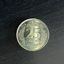 Turkey - 25 kurus - 2021 coin