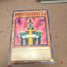 Konami Yu-Gi-Oh! 1st Edition 3 Card Lot - Jinzo, Jinzo - Lord, Everlasting Alloy