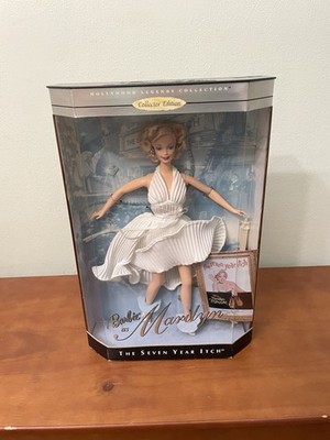 New 1997 Barbie As Marilyn Monroe In The Seven Year Itch Hollywood Legends 17155