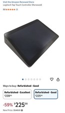 Logitech TAP Touch Controller for Video Conferencing With Cables 