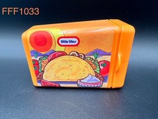 Vintage - Little Tikes - Play Kitchen Food - Taco Kit - Container Only NO TACO