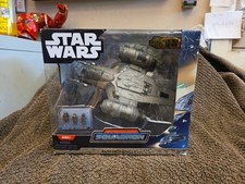 Star Wars Micro Galaxy Squadron Deluxe Razor Crest ARVALA-7. New In Sealed Box