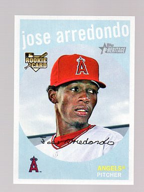 2008 Topps Heritage #638 Jose Arredondo RC - BB