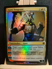 Ajani Vengeant FOIL - Duel Decks: Ajani vs. Nicol Bolas - NM bis LP (siehe Bilder) MTG