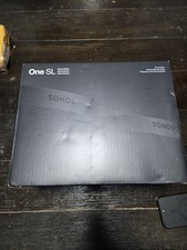 Sonos One SL S38 Wireless Smart Speaker Shadow Edition 2 Pack.