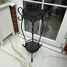  Tall metal table indoor/outdoor plant pot table multi-use-H 67cm x wide 30cm