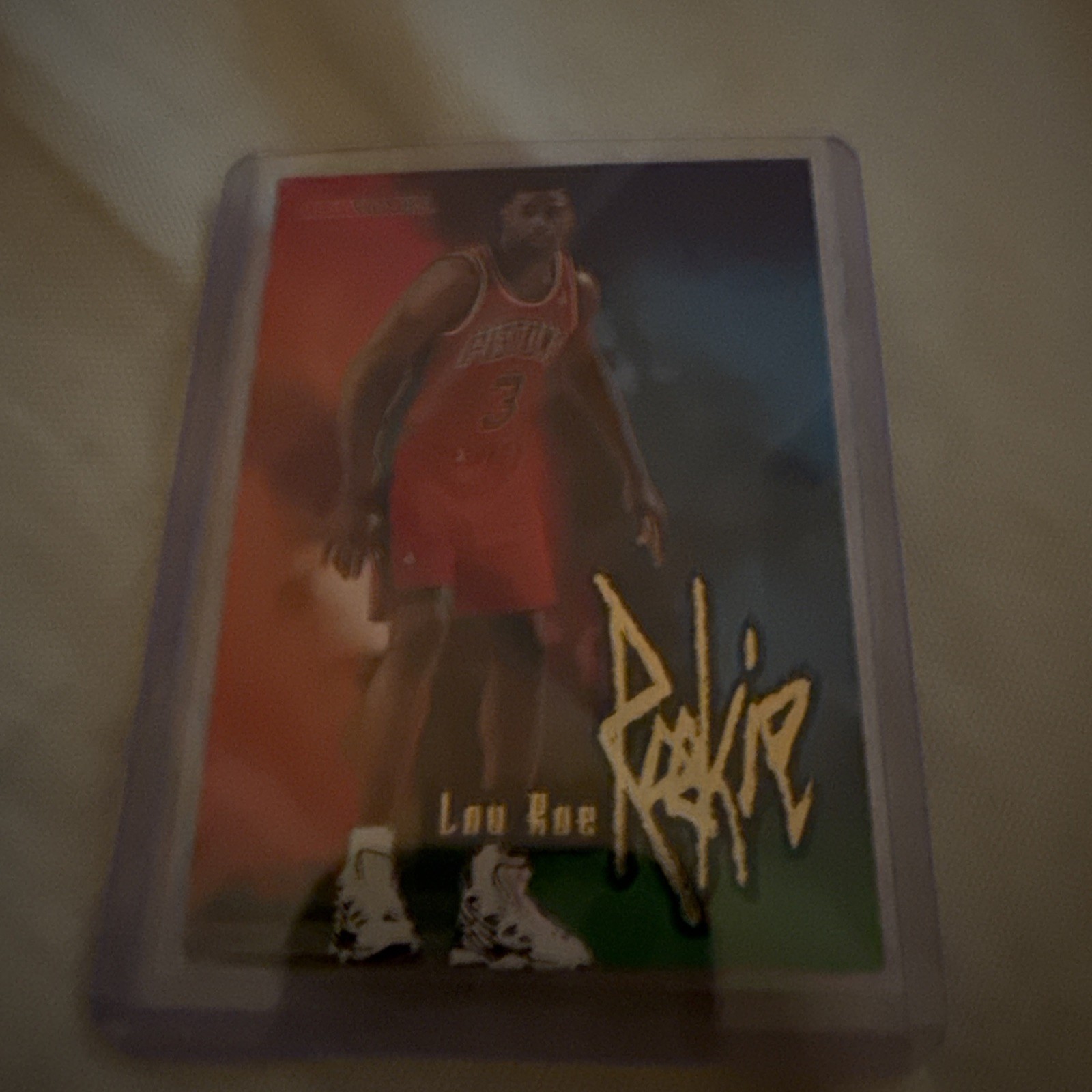 1995-96 NBA Hoops - Rookie Lou Roe #262 (RC)