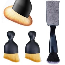 3 Pcs Exquisite Microfiber Duster Brushes, Car Detailing Brushes, Feather Dus...