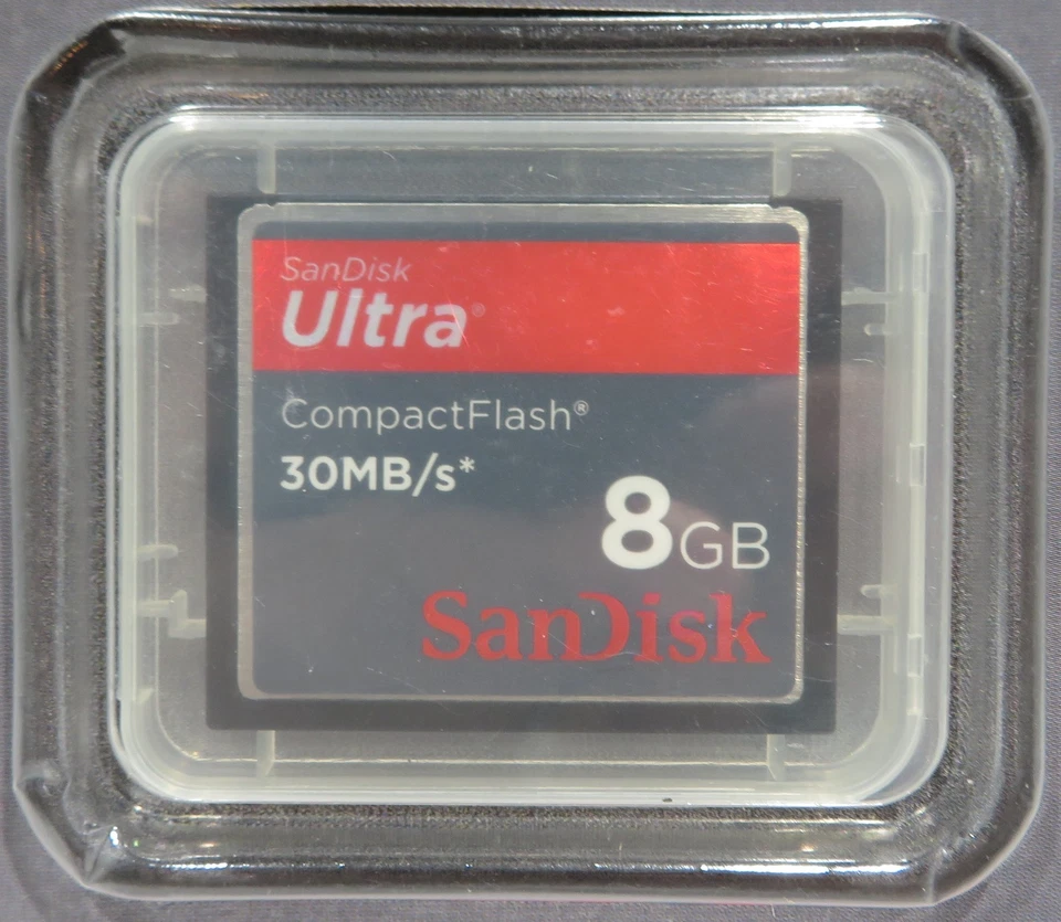 New SanDisk Ultra 8GB CF CompactFlash Memory Card Sealed 30MB/s Camera Storage - Image 2 of 4