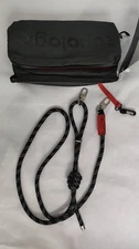 Pre-owned Topologie Bottle Sacoche Black Sling Bag +Rope Strap
