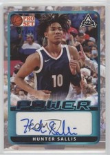 2021 Leaf Pro Set Power Base Platinum Spectrum Foil 16/99 Hunter Sallis Auto 0c6
