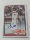 2026 Topps Series 1 Byron Buxton Base (RAW)