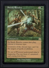 Magic the Gathering MTG Onslaught #286 Steely Resolve Rare