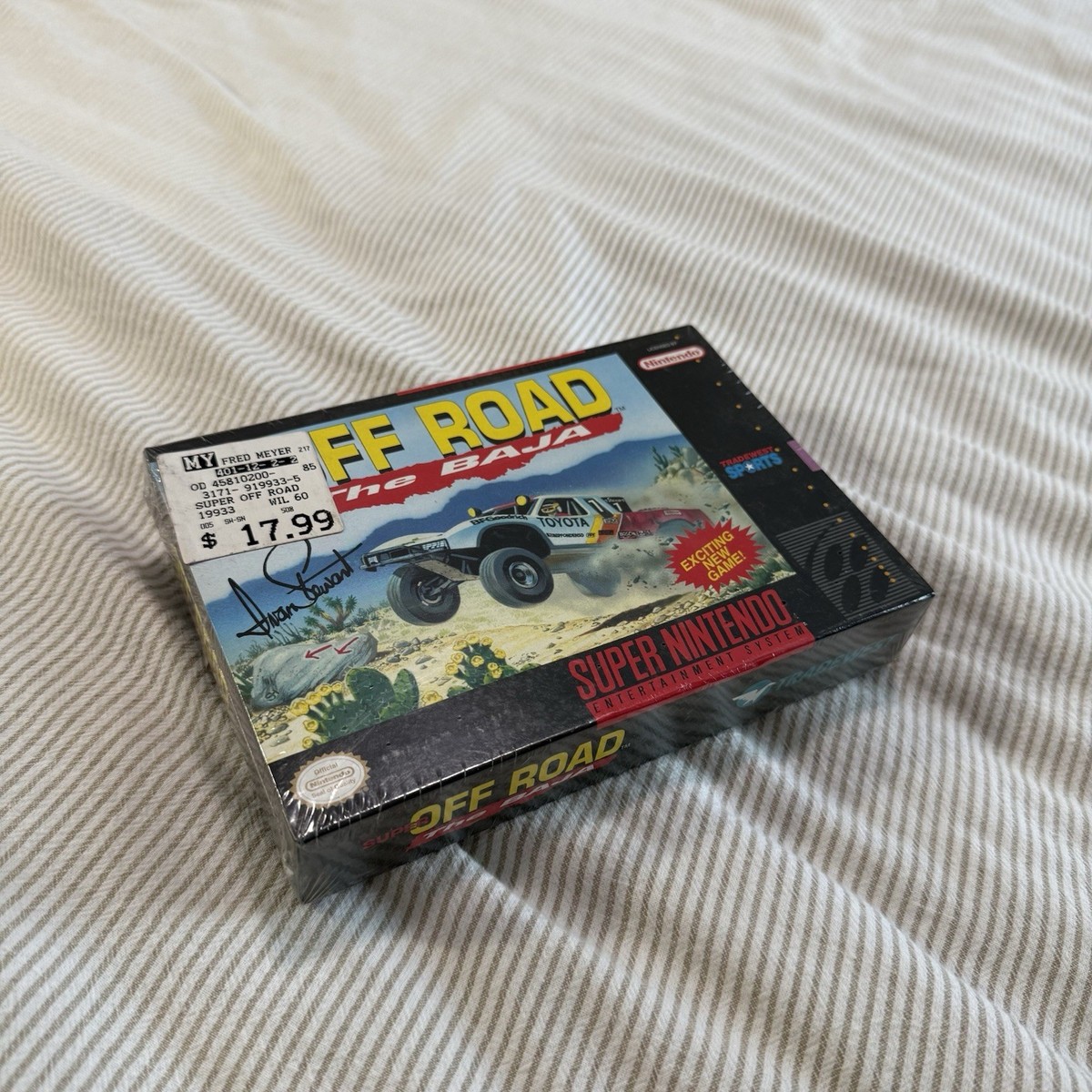 Super Off Road: The Baja (Super Nintendo SNES) Video Game