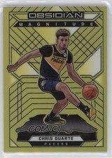 2021 Panini Obsidian Magnitude Electric Etch Yellow Flood Chris Duarte #24 3h1
