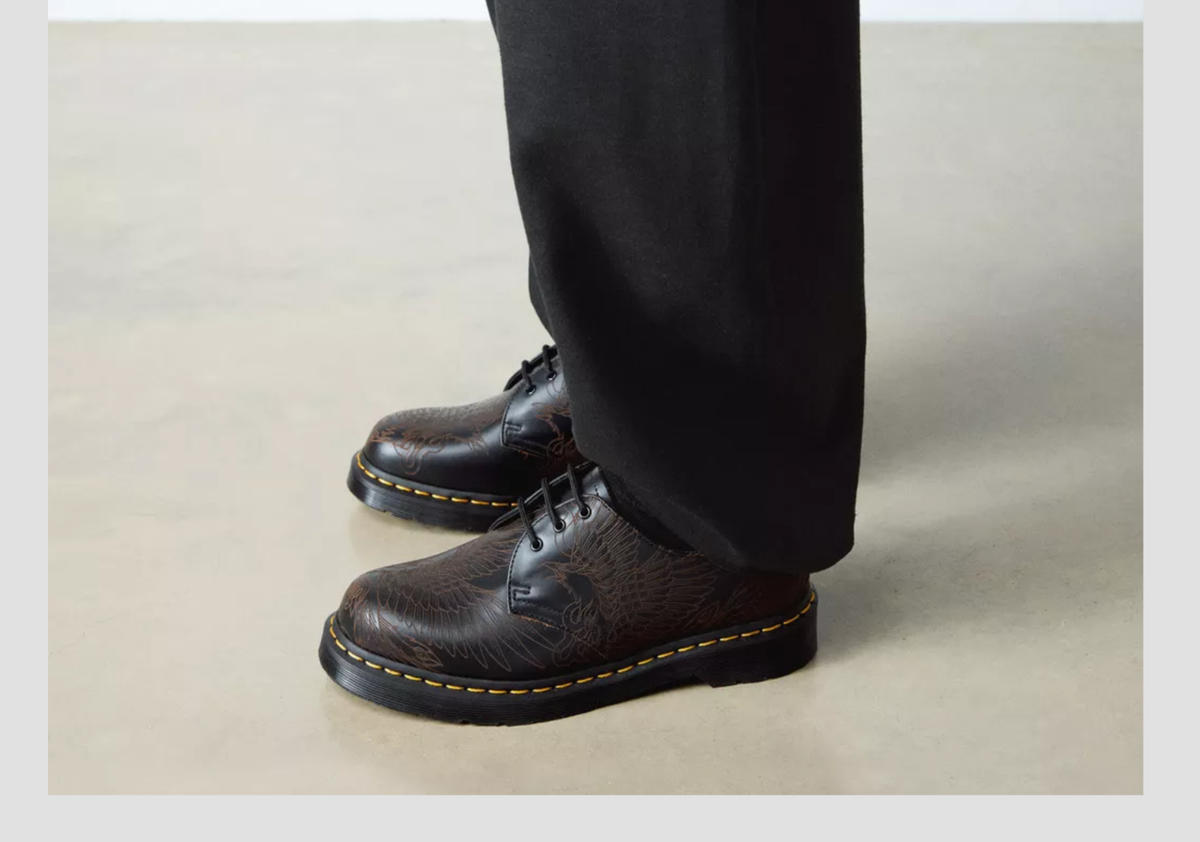 Dr. Martens 1461 PHOENIX 🐦‍🔥 Smooth Leather shoes ~ Dressy Look
