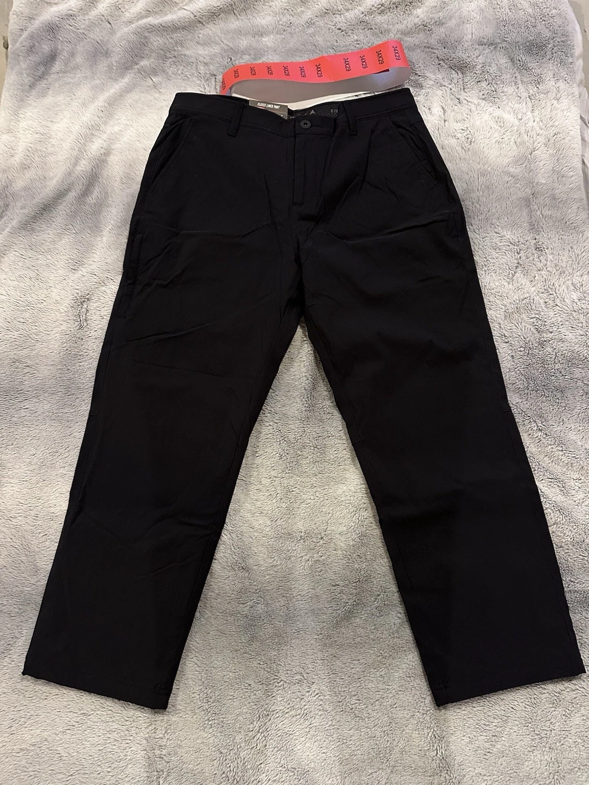 Gerry Fleece Lined Men’s Black Pants 34/29 (34/28 Measured) NWT