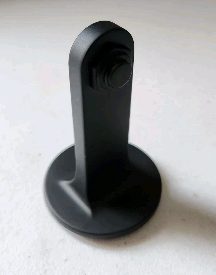 Soporte de papel higiénico montado en la pared Rohl MD25WTPMB modelos, negro mate Foto 2 de 4