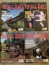 Vintage Rails 1997 FULL YEAR 4 Issues Railroad Trains Steam And Diesels