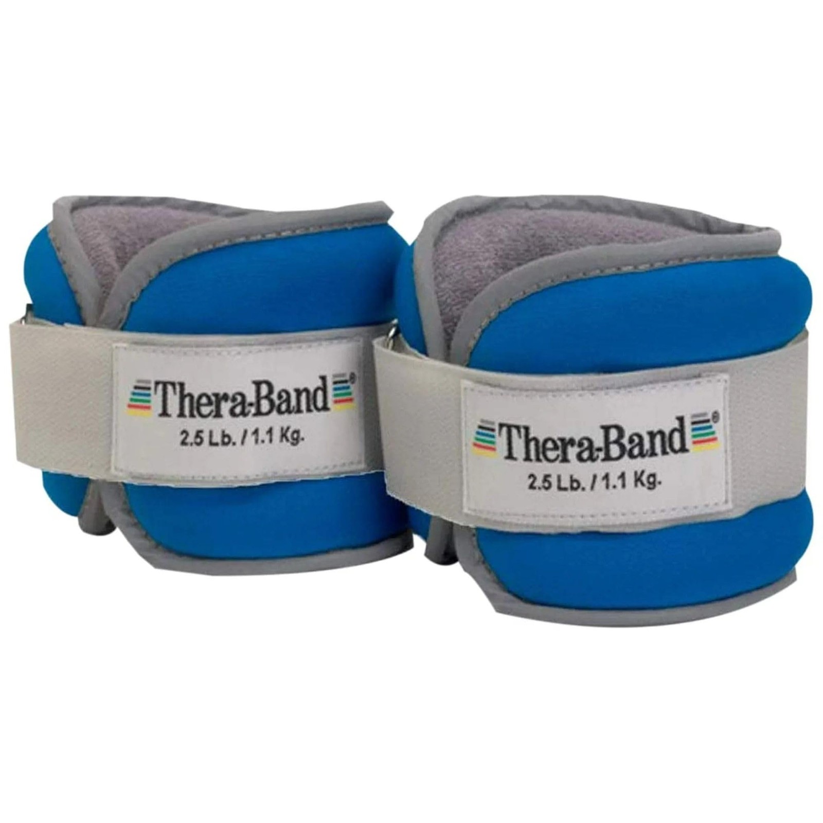 THERABAND Comfort Fit Ankle/Wrist Weights Set Adjustable for Walking & Exercise
