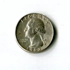 1963-D Washington Quarter 90% Silver | Uncertified Circulated