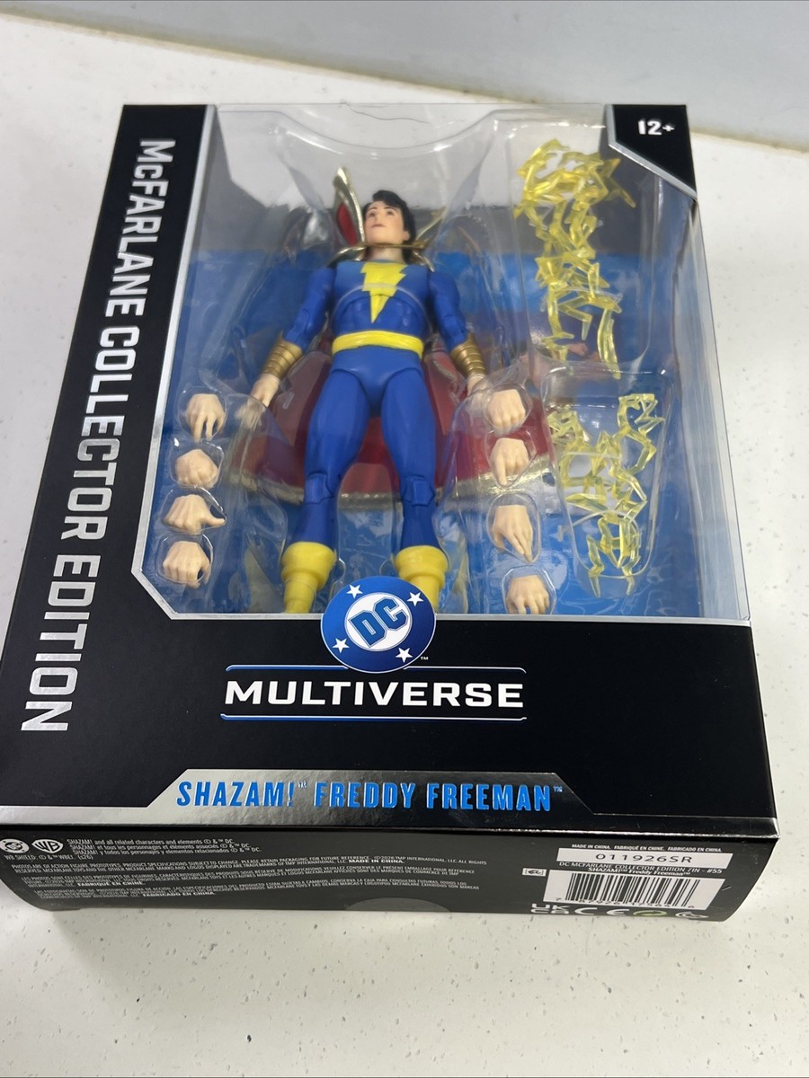 McFarlane Collector Edition SHAZAM! Freddy Freeman Platinum Action