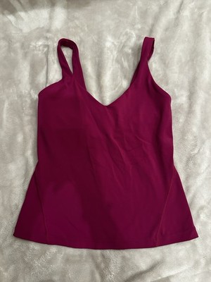 Lululemon Align Tank Top Magenta Pink Women s Size 4