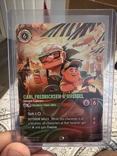 Enchanted Foil CARL FREDRICKSEN  RUSSELL 1x Disney Lorcana Attack of the Vine