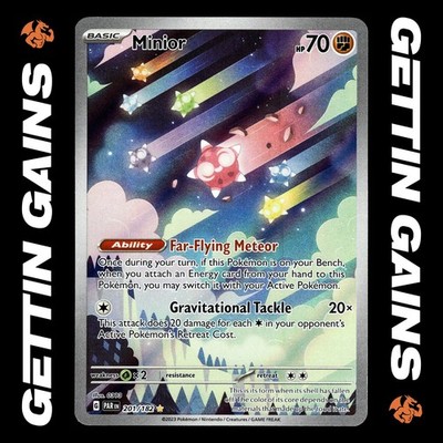Minior - 201/182 - Illustration Rare - Paradox Rift - Pokemon Card - NM/M | eBay Minior - 201/182 - Illustration Rare - Paradox Rift - Pokemon Card - NM/M | eBay