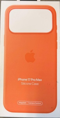 Apple iPhone 17 Pro Max Silicone Case with MagSafe - Orange 