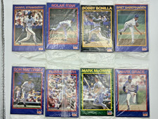 Long John Silver's Baseball Superstar Players Cards Set and 1994 Churchs Stars