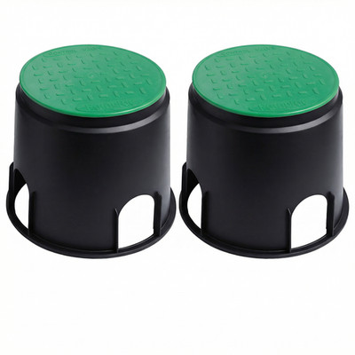 Ventilbox 310x255 mm - 2er Set, Ventilkasten, Bodeneinbaudose, Ventilschacht