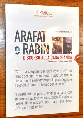 ARAFAT UND RABIN REDE IM WEISSEN HAUS - DVD NEU VERSIEGELT