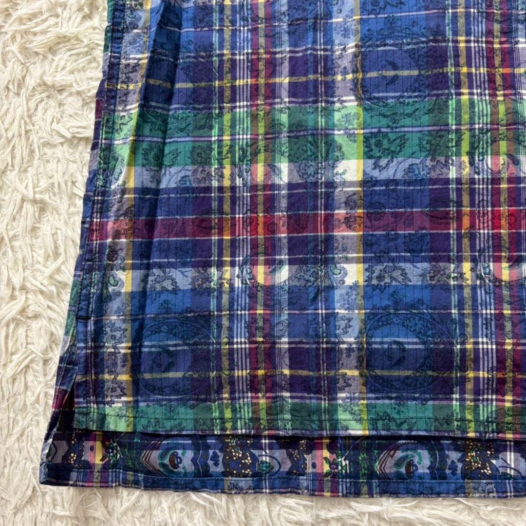 Engineered Garments Pullover Checkered Short Slee… - image 6