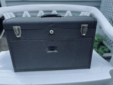 Craftsman Crown 7 Drawer Machinist Toolbox Tool Box Chest Usa Vintage