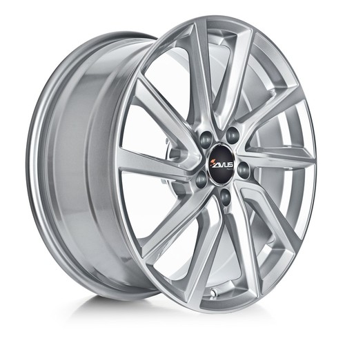 Kit cerchi in lega NAD AVUS AC-518 8x18 5x112 ET 50 HYPER SILVER per VOLKSWAGEN - Foto 6 di 9