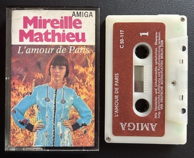 Mireille Mathieu L'amour de Paris Amiga C50-117 MC Kassette DDR Geprüft Getestet