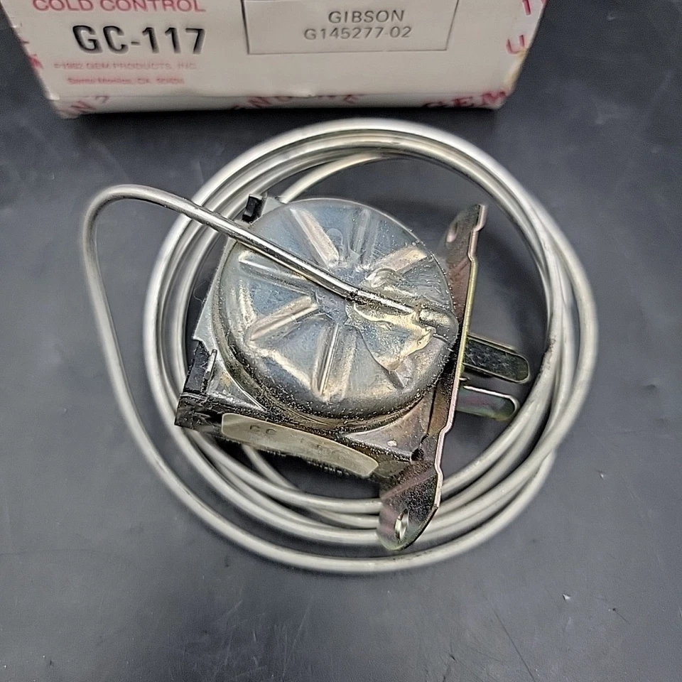 Gemline GC117 Robertshaw 3030-117 controle de frio regular Gibson G145277-01 - Imagem 2 de 4