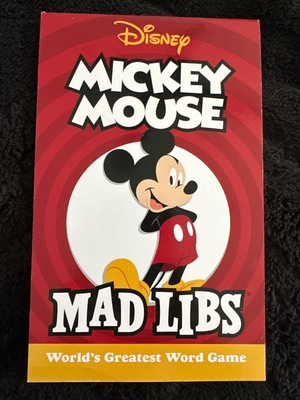 Mickey Mouse Mad Libs