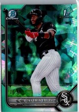 2022 Bowman Sapphire Edition Chrome Prospects Aqua /55 Benyamin Bailey #BCP-8