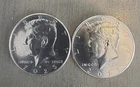 2025 P &D JFK Half Dollars BU from US Mint Uncirculated Coin Set