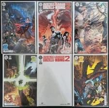 Justice League Vs Godzilla Vs Kong vol. 2 #1, Lot, 6 Covers, NM/Better