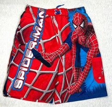 Boys Marvel Spiderman 2 Swim Shorts - Size M