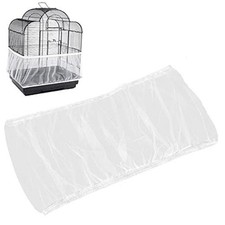 Universal Bird Cage Seed Catcher,Seed Circumference 50 inch to 90 inch,White