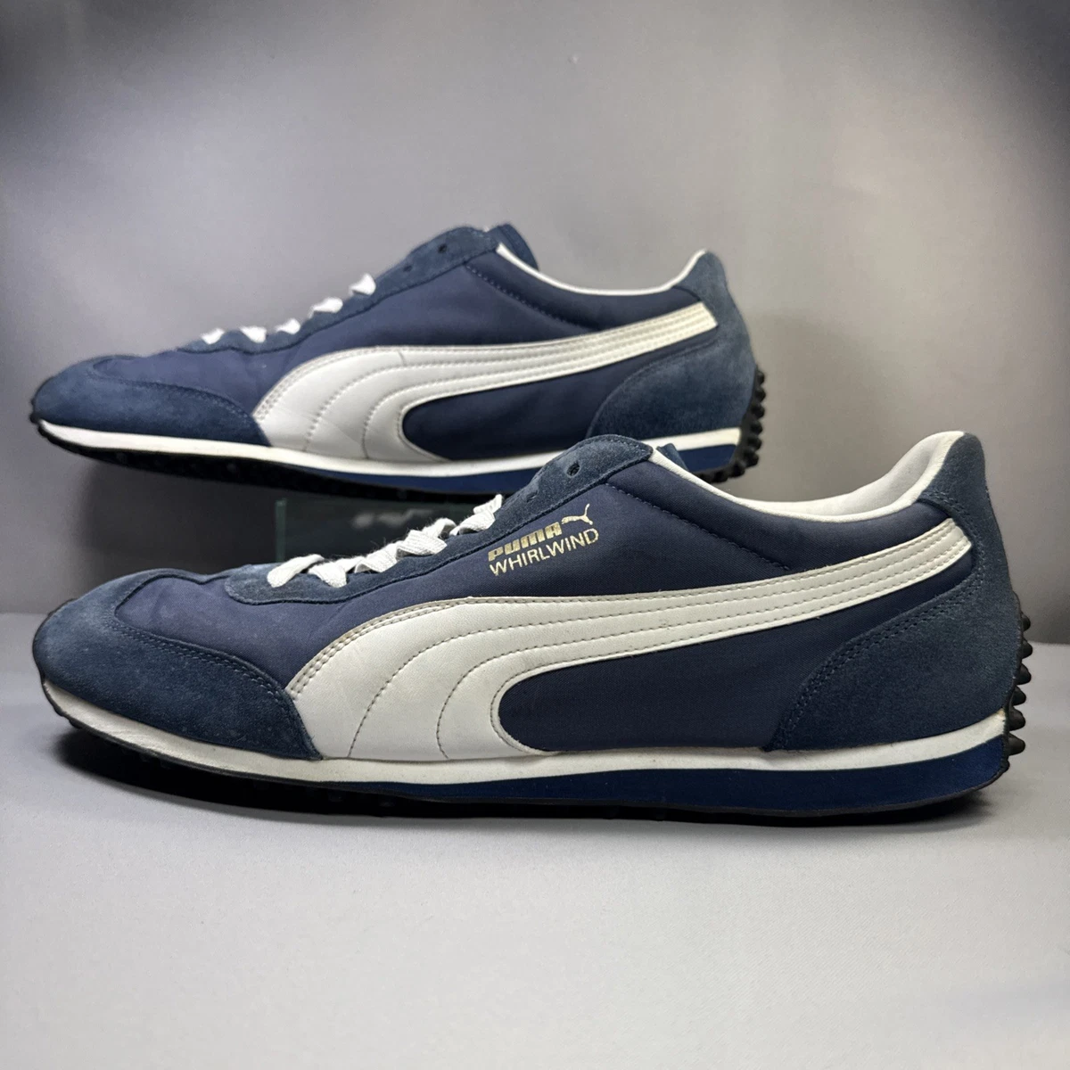 PUMA Whirlwind Classic Sneakers Mens Size 10 Black Blue 351293-68 PUMA Whirlwind Sneakers for Men for Sale | Authenticity  main image 2
