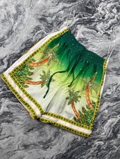 Casablanca Silk Shorts Men Size S