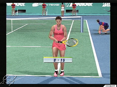 Sega Sports Tennis (Sony PlayStation 2, 2002)
